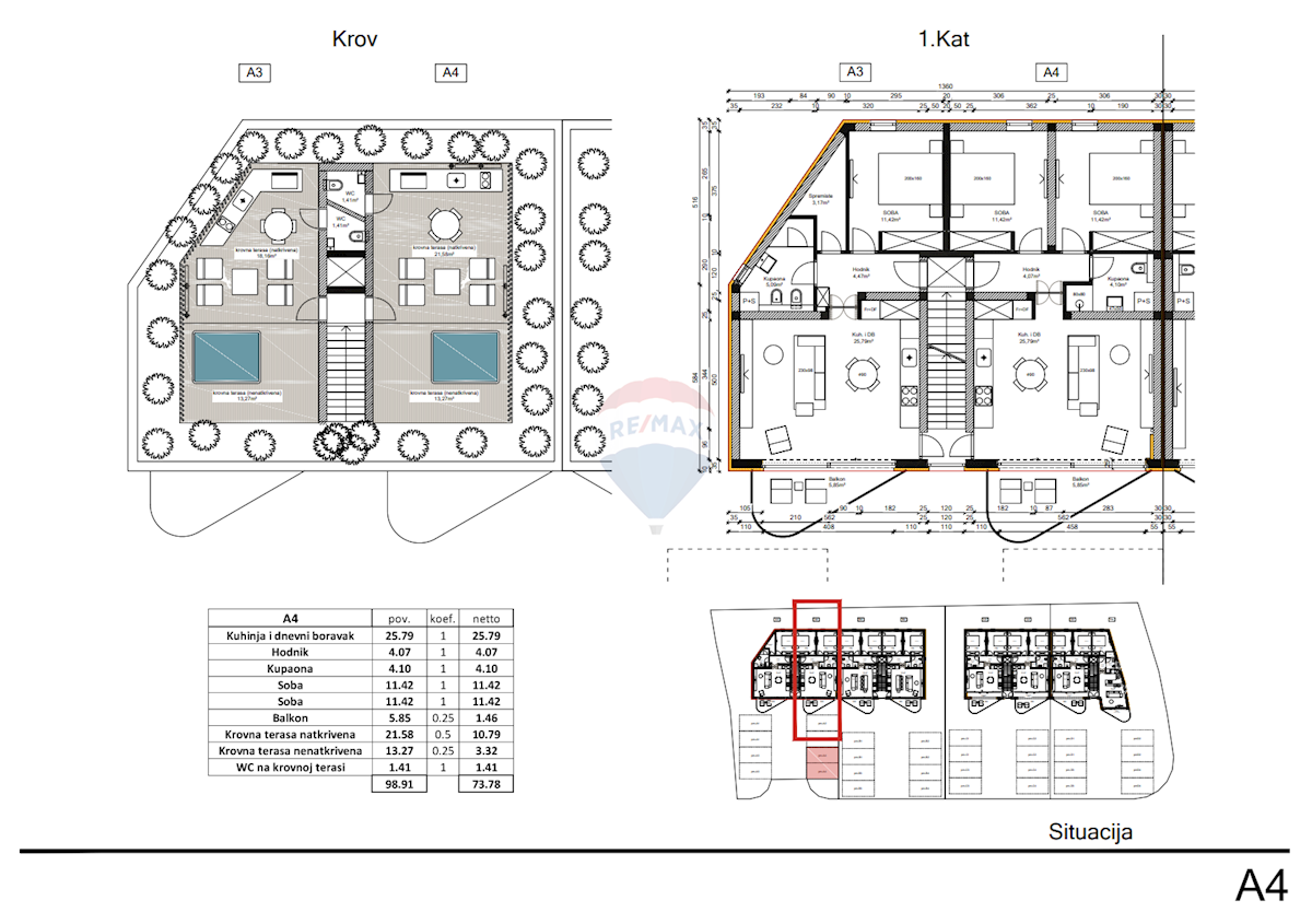 Appartamento Tar, Tar-Vabriga, 73,78m2