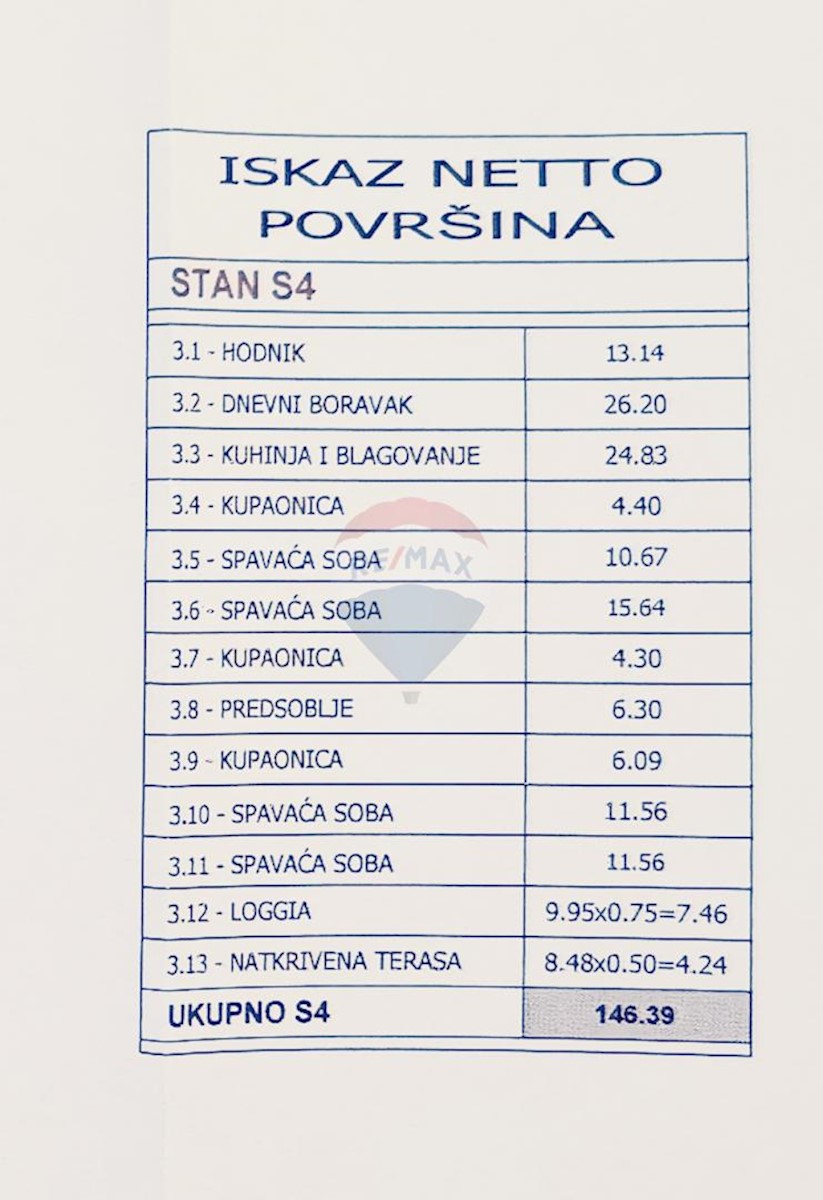 Appartamento Štinjan, Pula, 169,28m2