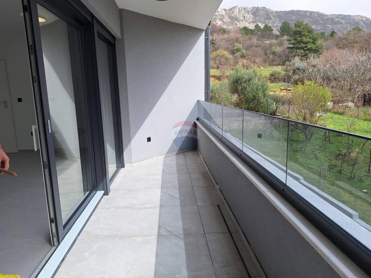 Appartamento Draga Bašćanska, Baška, 62m2