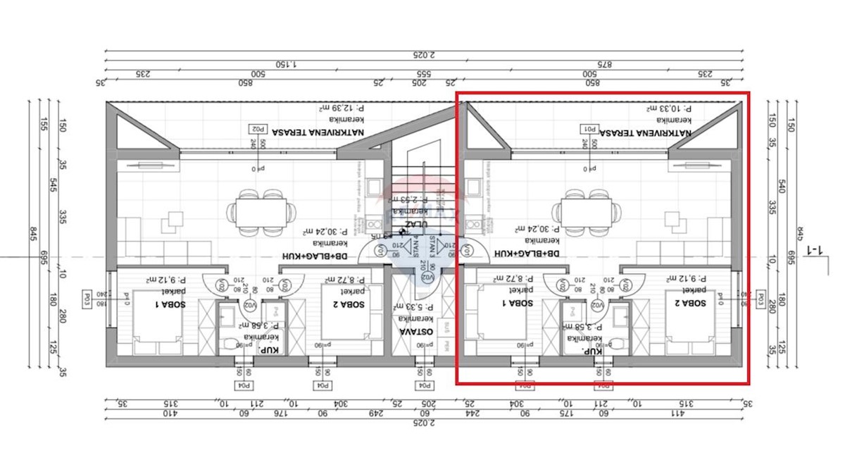 Appartamento Draga Bašćanska, Baška, 62m2