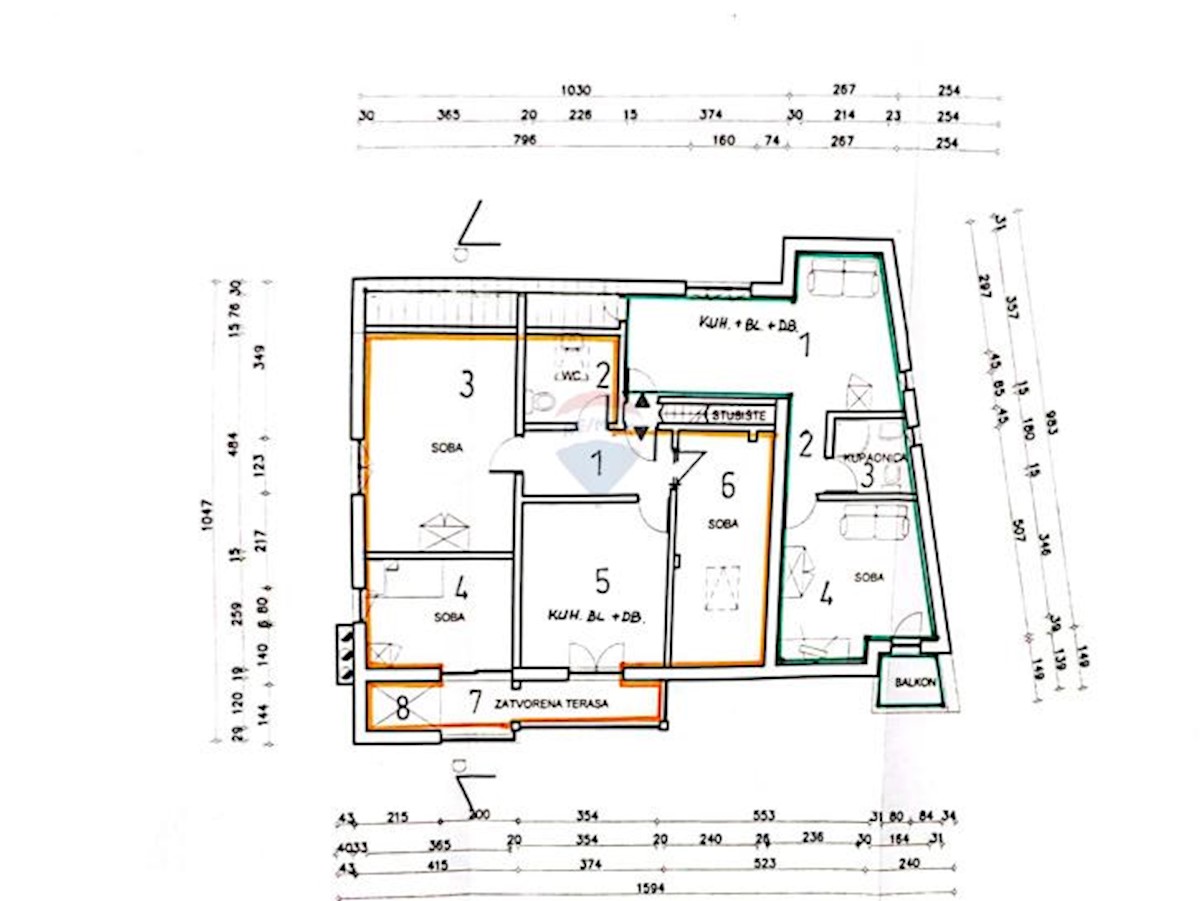 Malinska, Malinska-Dubašnica, 1.025m2