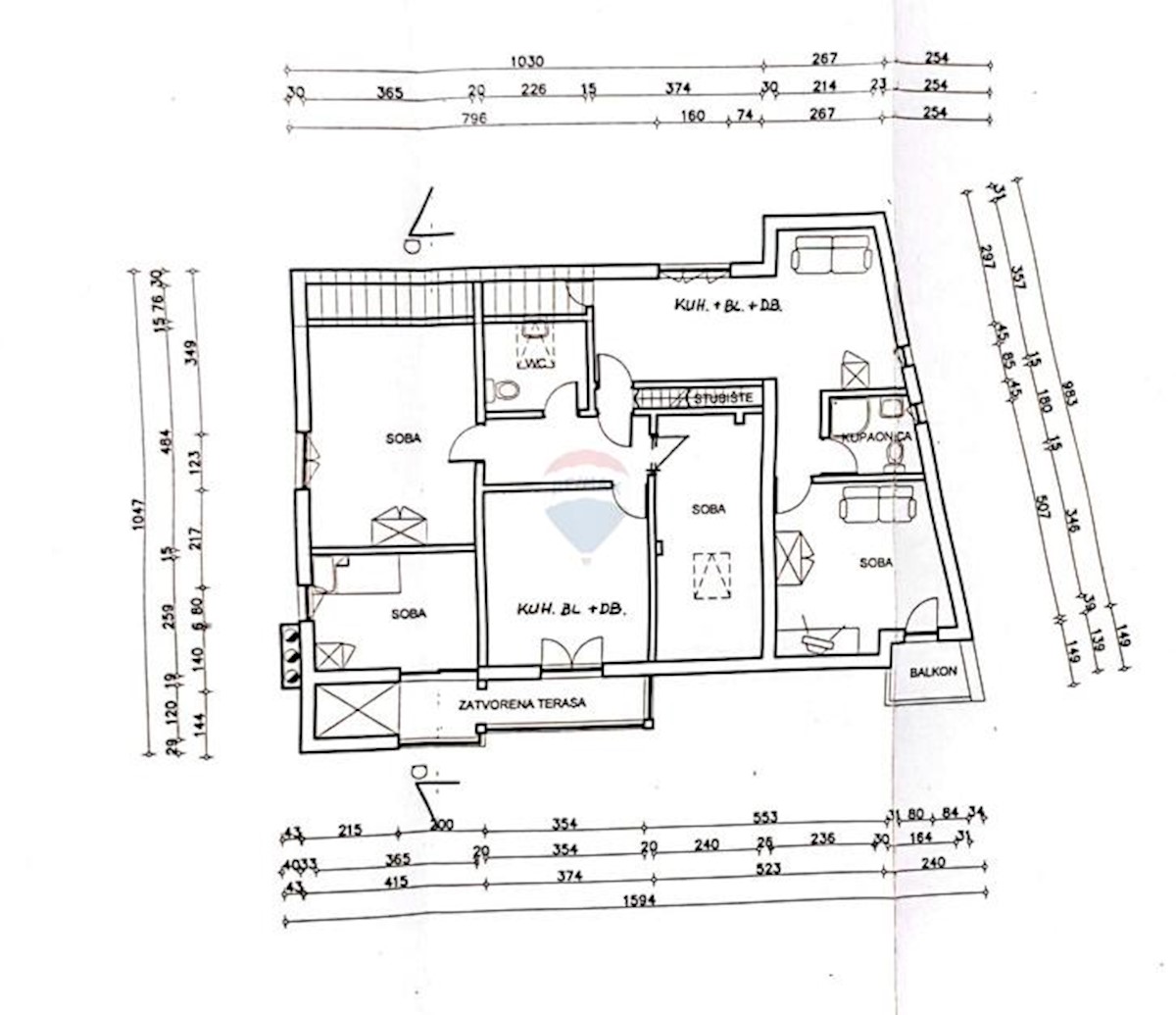 Malinska, Malinska-Dubašnica, 1.025m2