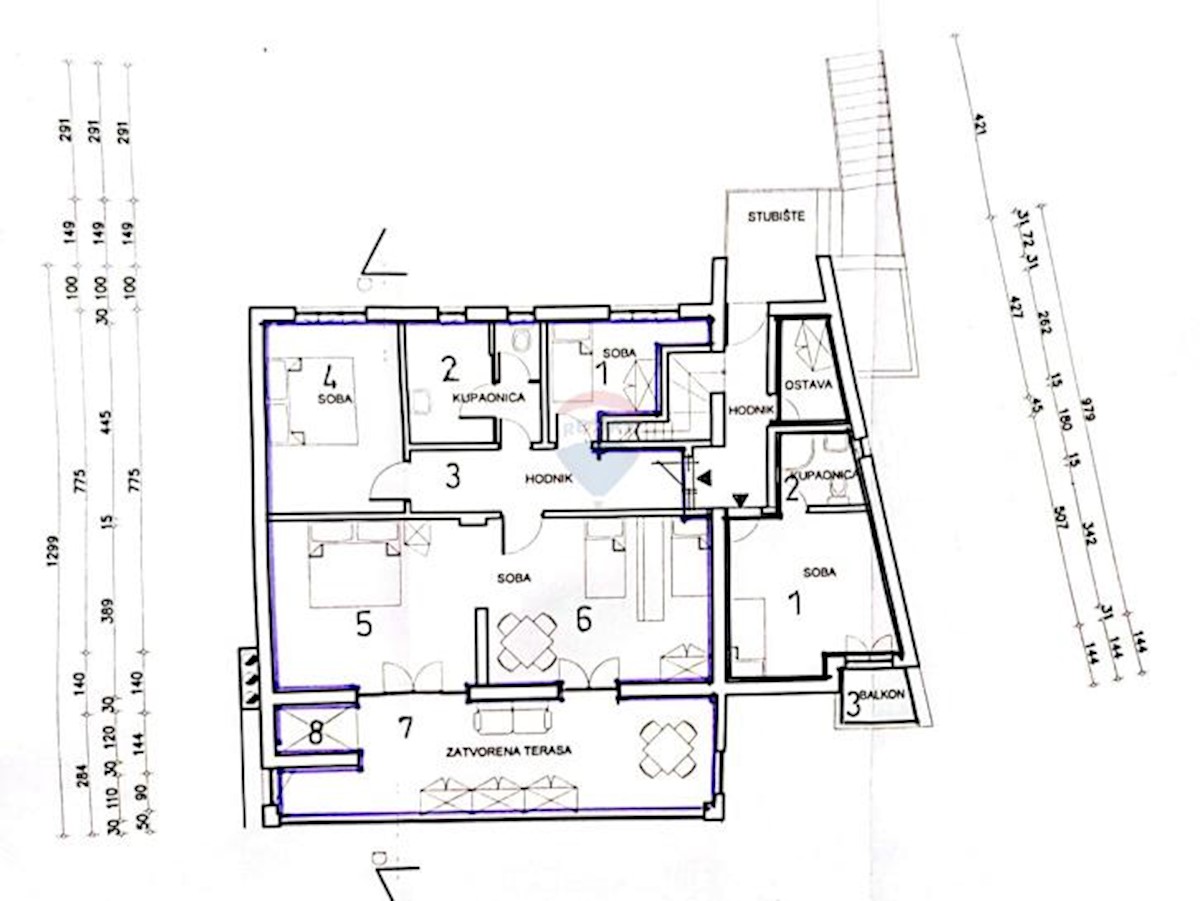 Malinska, Malinska-Dubašnica, 1.025m2