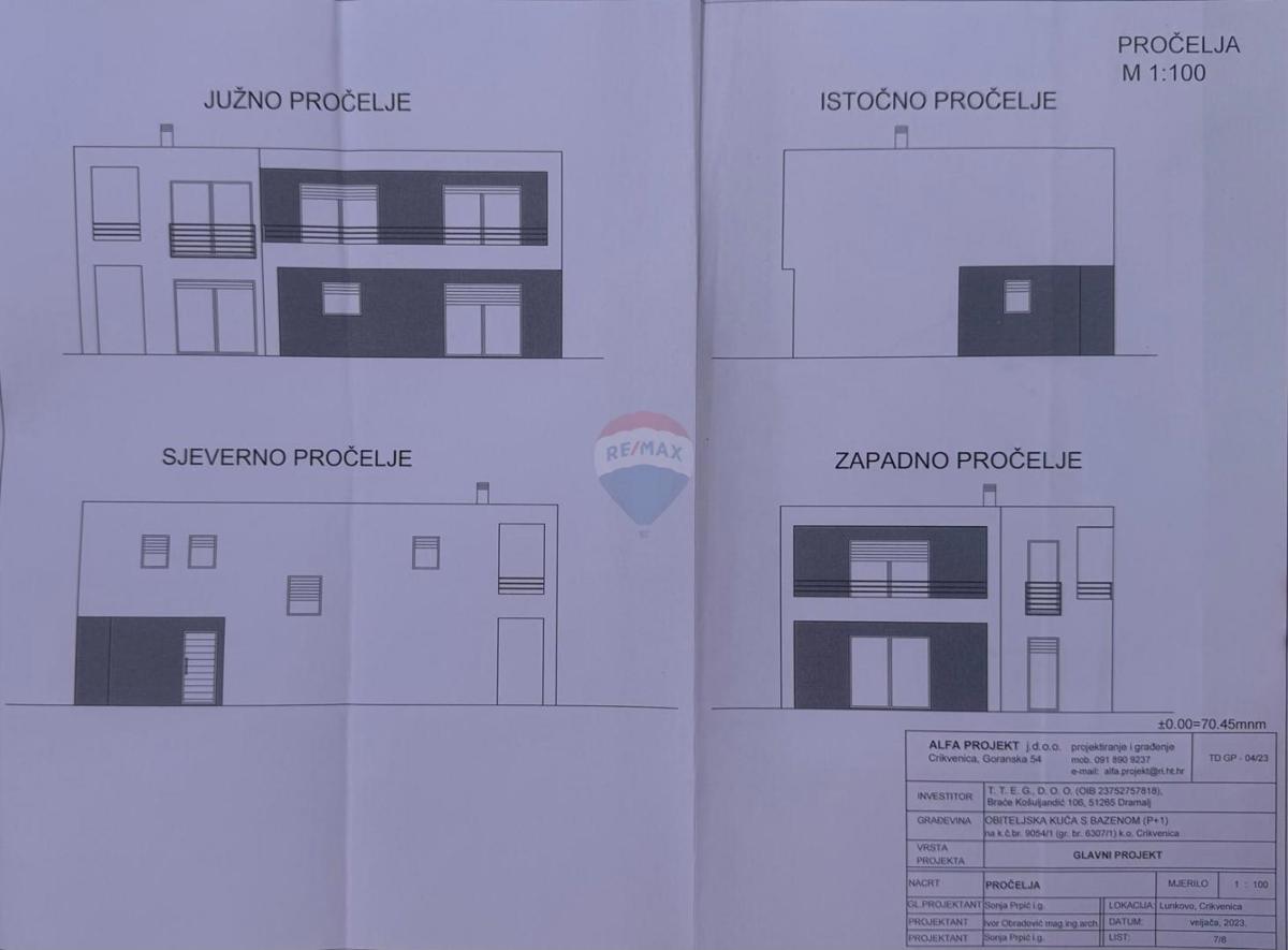 Terreno edificabile Crikvenica, 600m2
