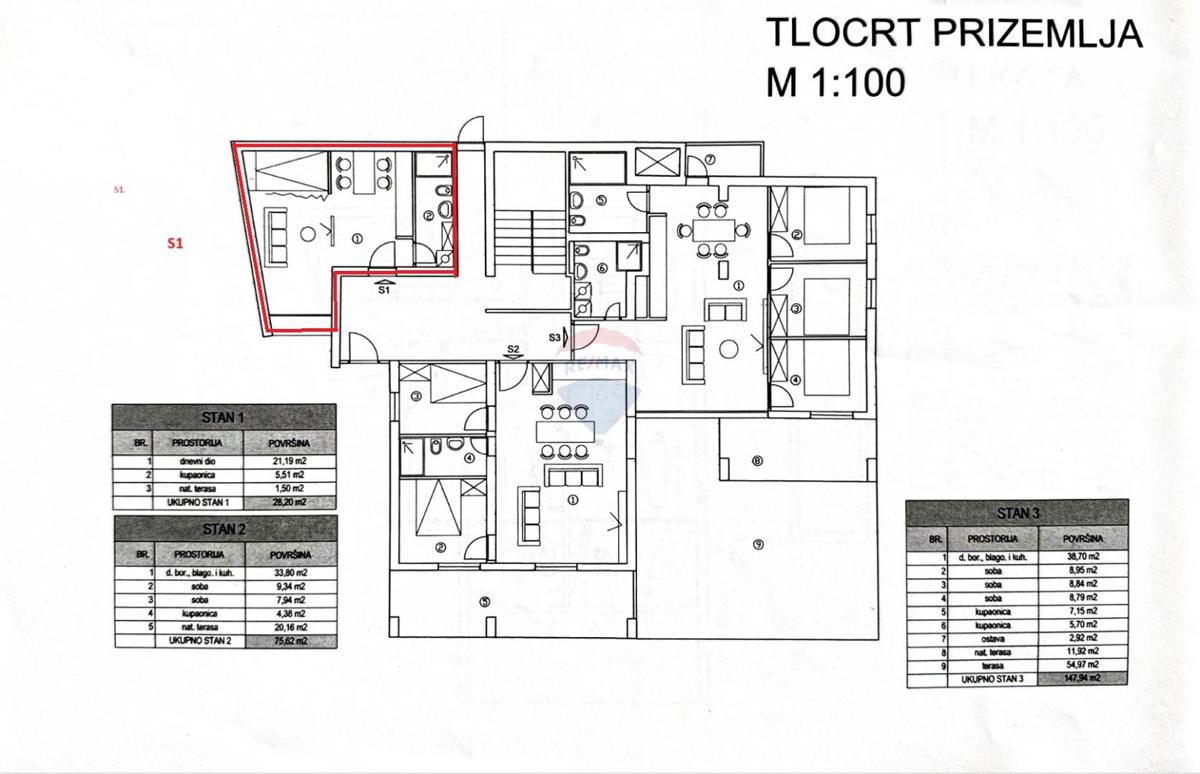 Appartamento Crikvenica, 28,20m2