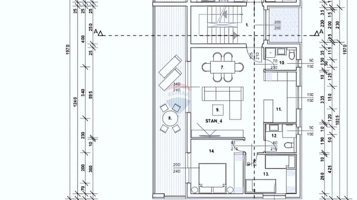 Appartamento Umag, 94,63m2