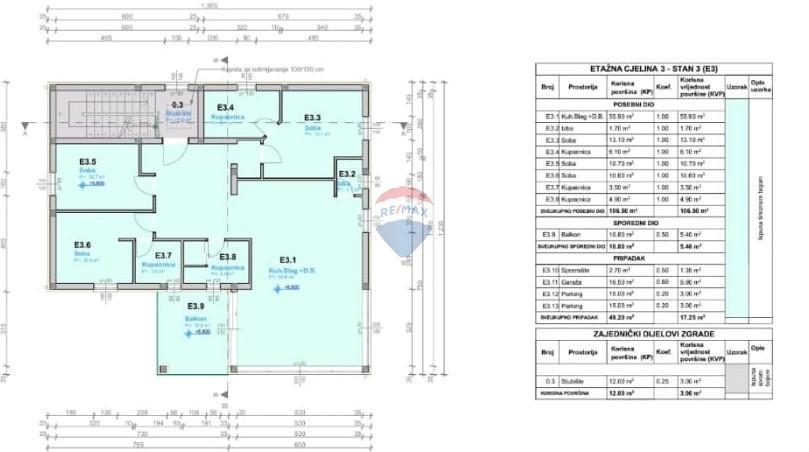 Appartamento Rešetari, Kastav, 117,30m2