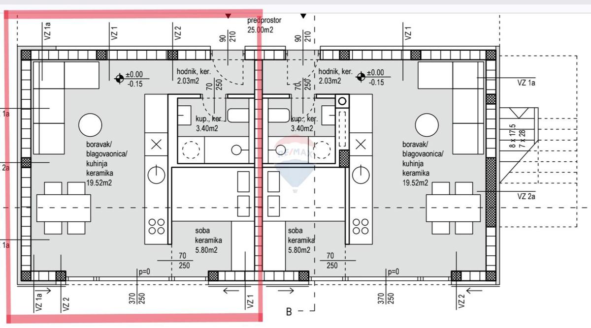 Appartamento Umag, 32m2