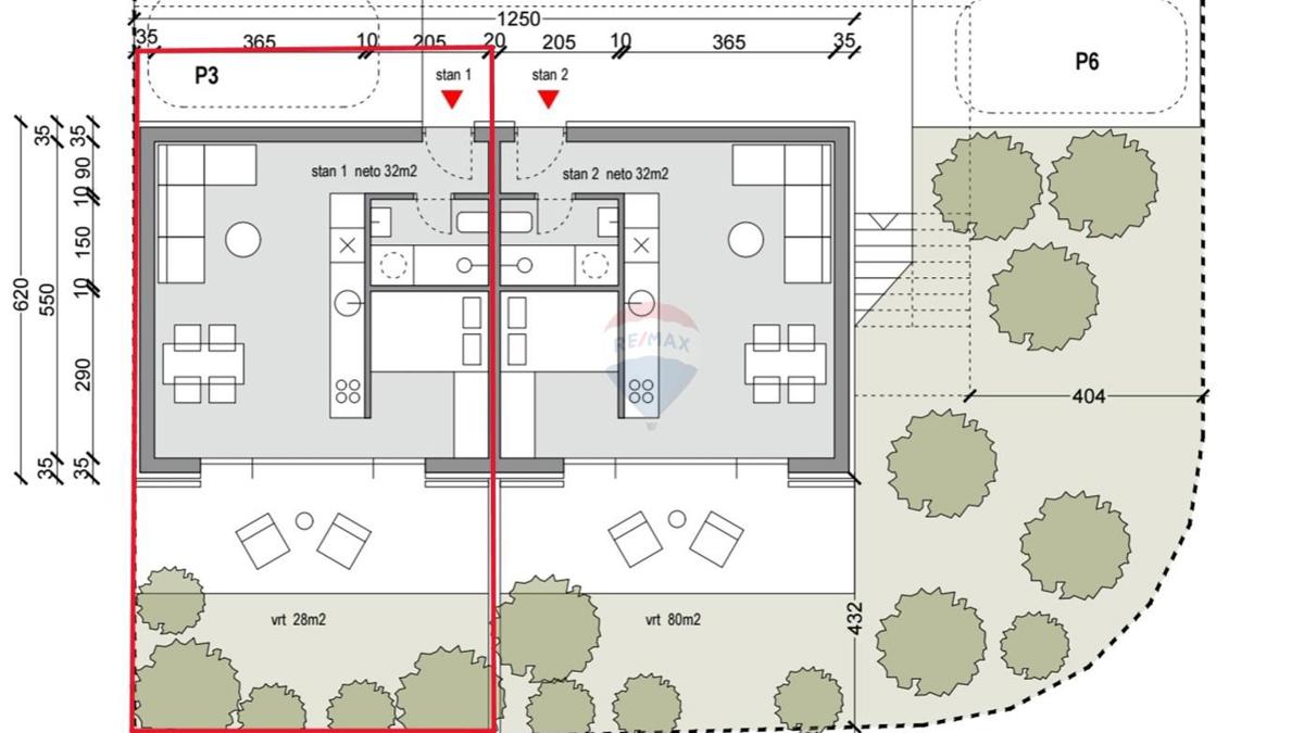 Appartamento Umag, 32m2