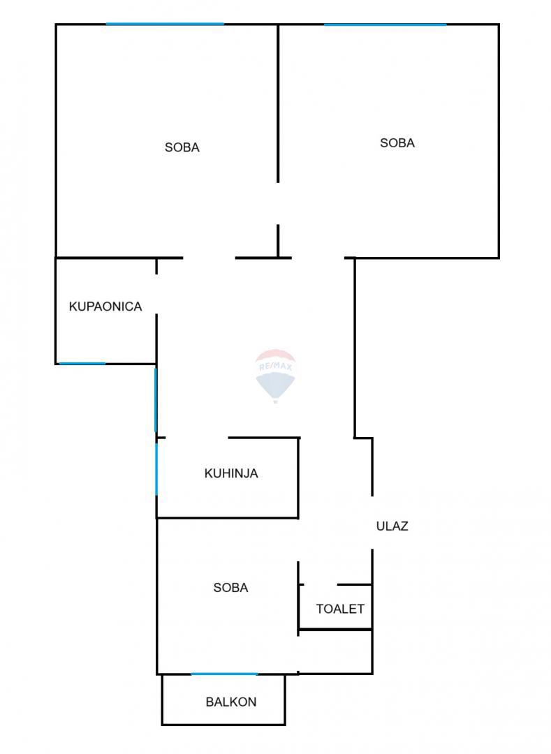 Appartamento Trešnjevka, Trešnjevka - Sjever, 85m2