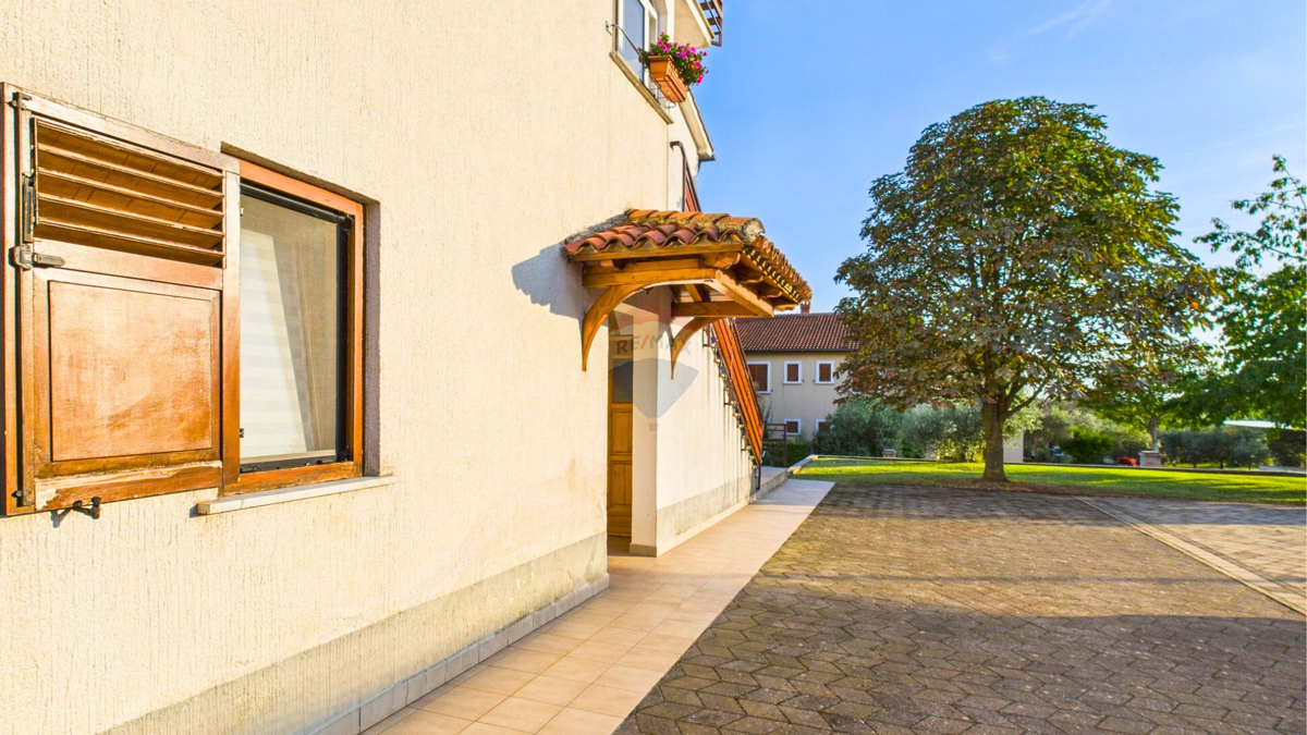 ISTRIA, ŽMINJ – Appartamento con giardino, cucina estiva e cantina