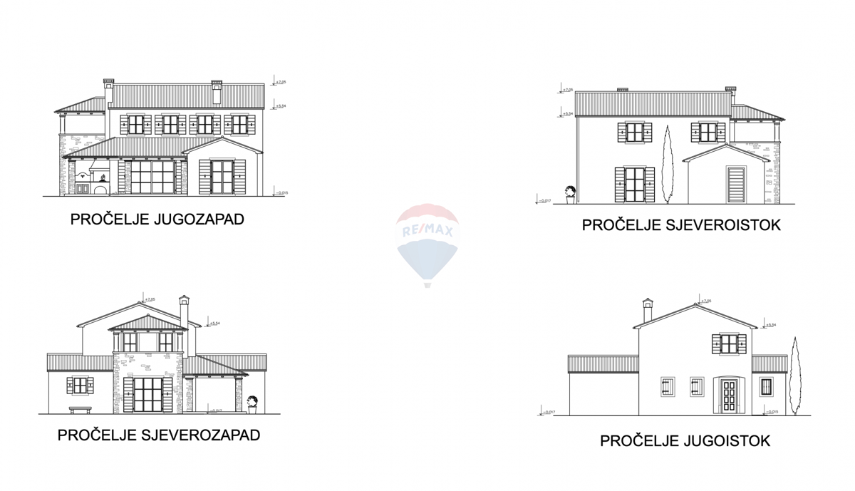 ISTRIA, JURAL – 2 Lotti Edificabili con Progetti