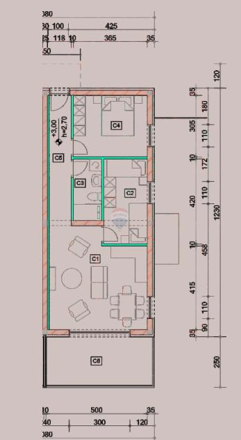 Appartamento Omišalj, 67m2