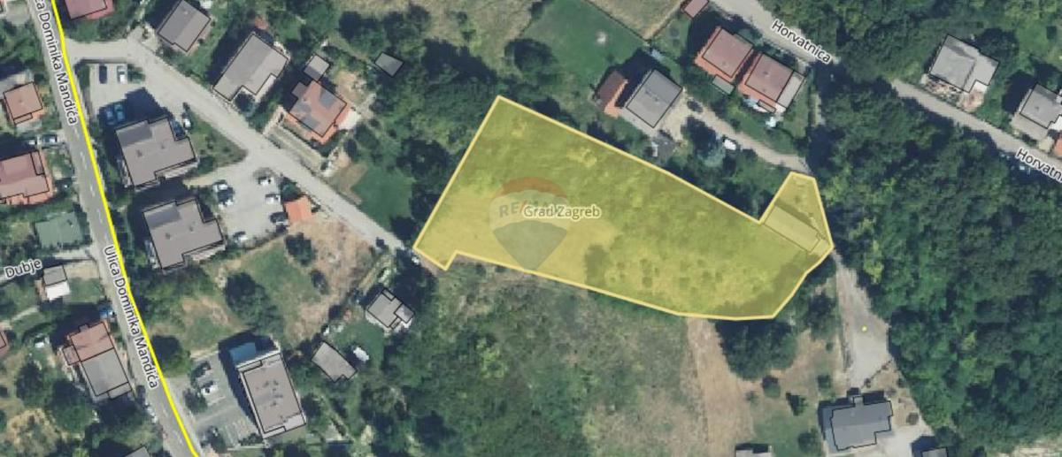 Terreno edificabile Gornje Vrapče, Črnomerec, 3.268m2