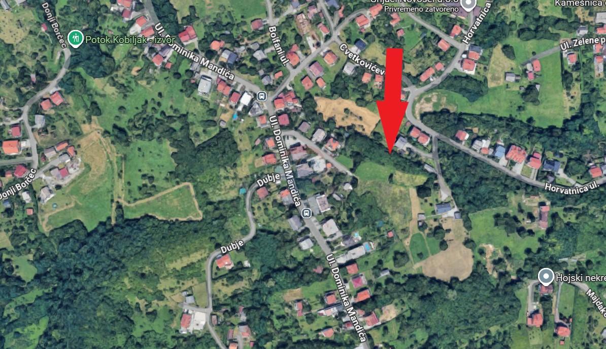 Terreno edificabile Gornje Vrapče, Črnomerec, 3.268m2