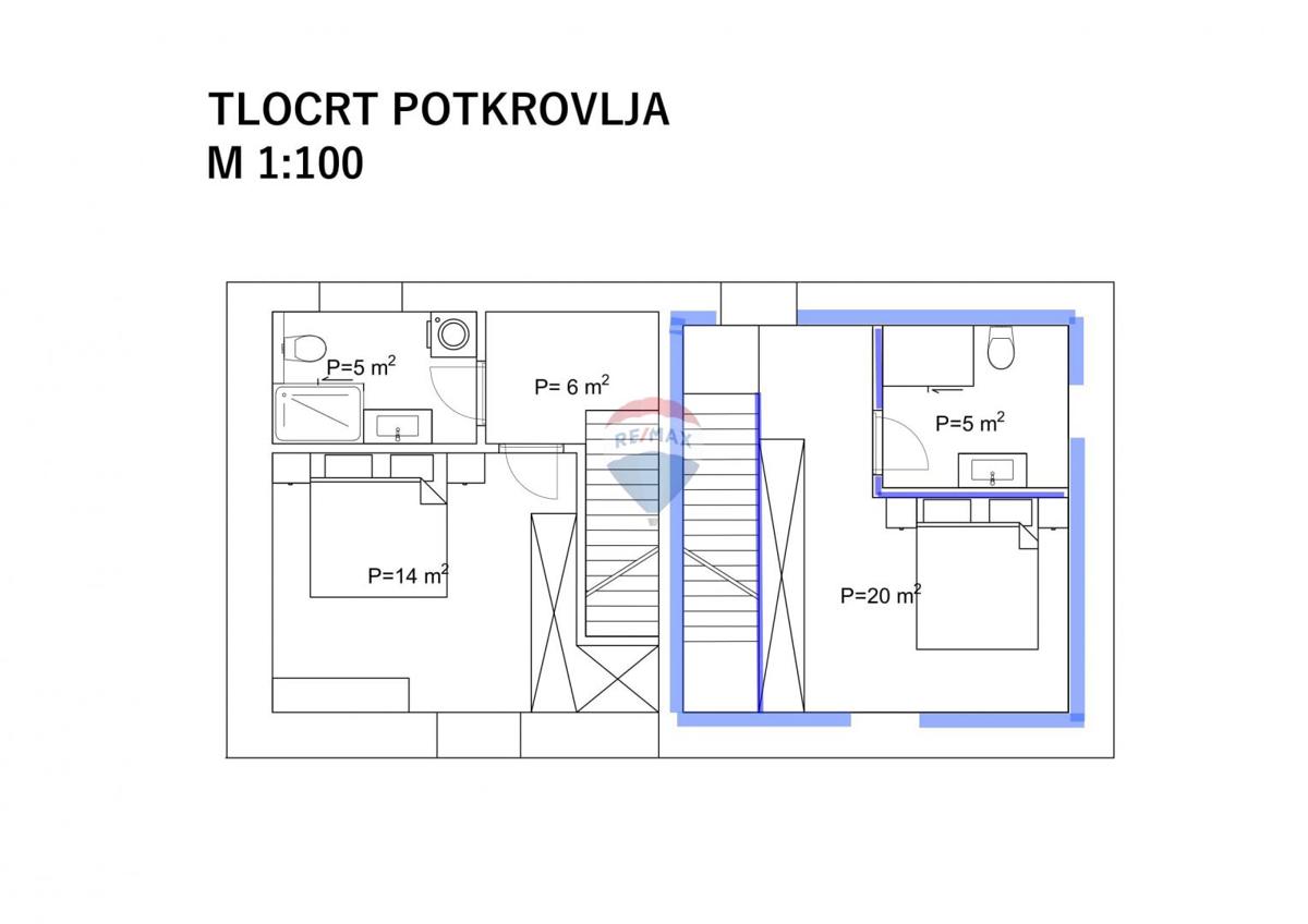 Casa Novigrad, 135m2