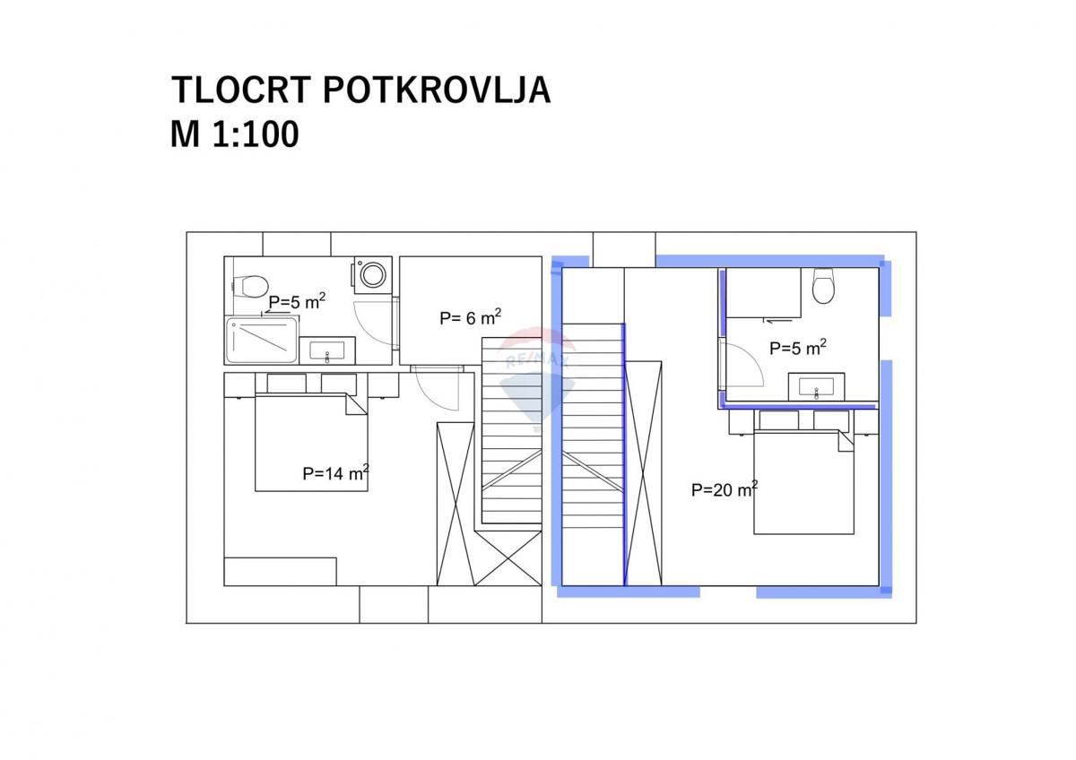 Casa Novigrad, 135m2