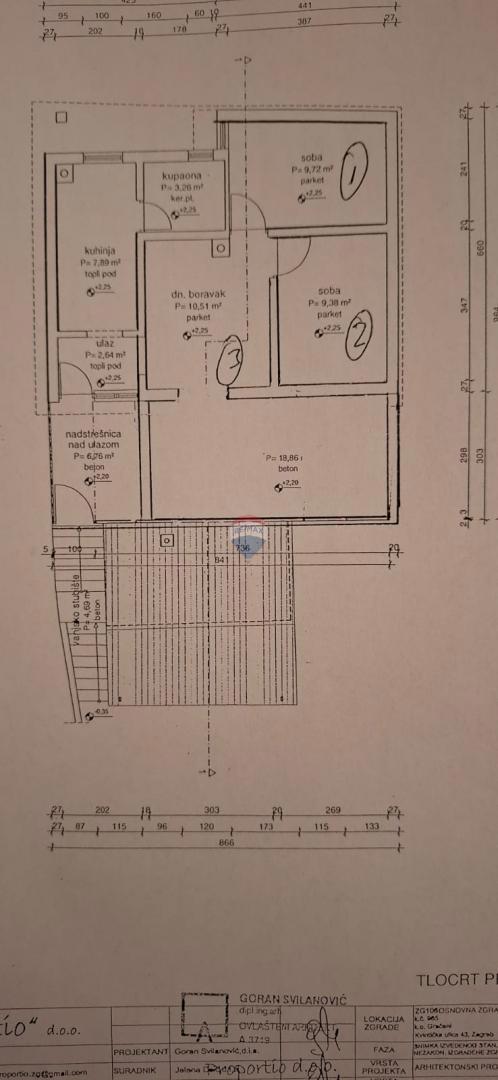 Casa Gračani, Podsljeme, 109m2