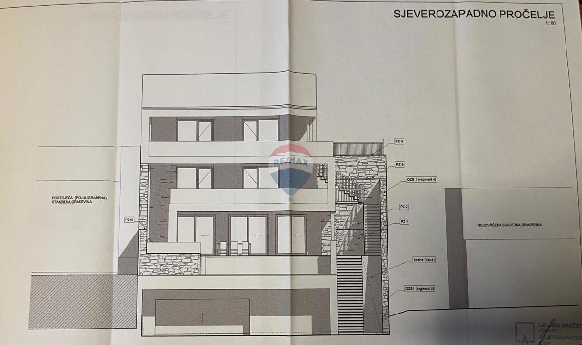 Terreno edificabile Senj, 671,20m2