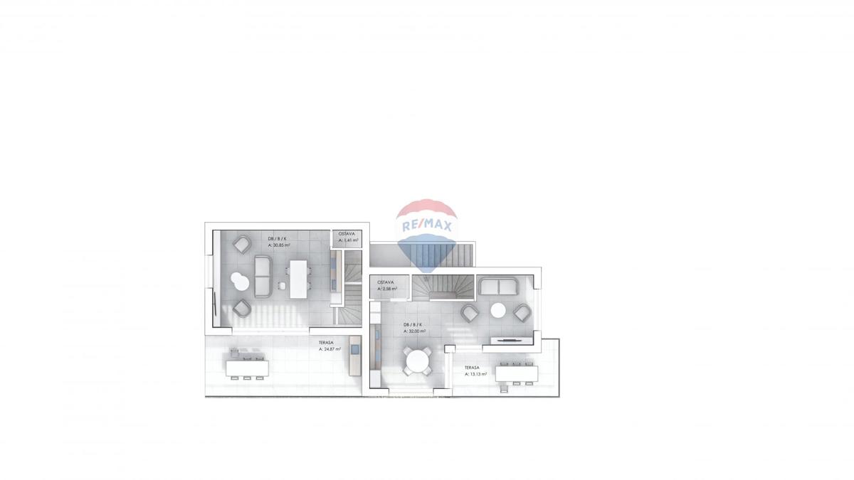 Terreno edificabile Krk, 609,59m2