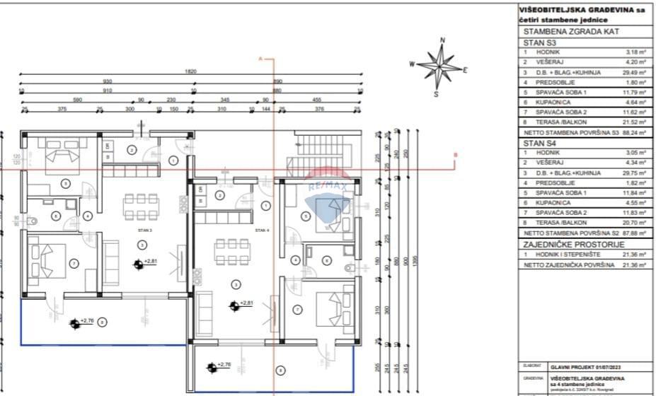 Appartamento Novigrad, 21,50m2