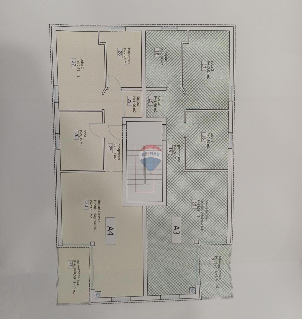 Appartamento Valbandon, Fažana, 72,58m2