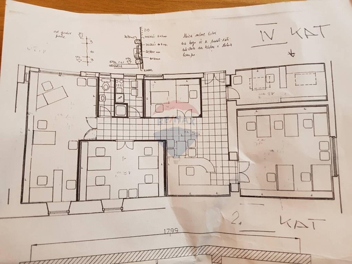 Appartamento Centar, Rijeka, 125m2