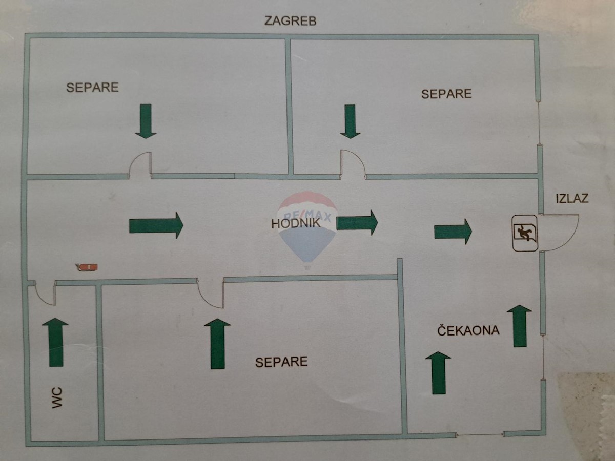 Attività commerciale Špansko, Stenjevec, 45m2