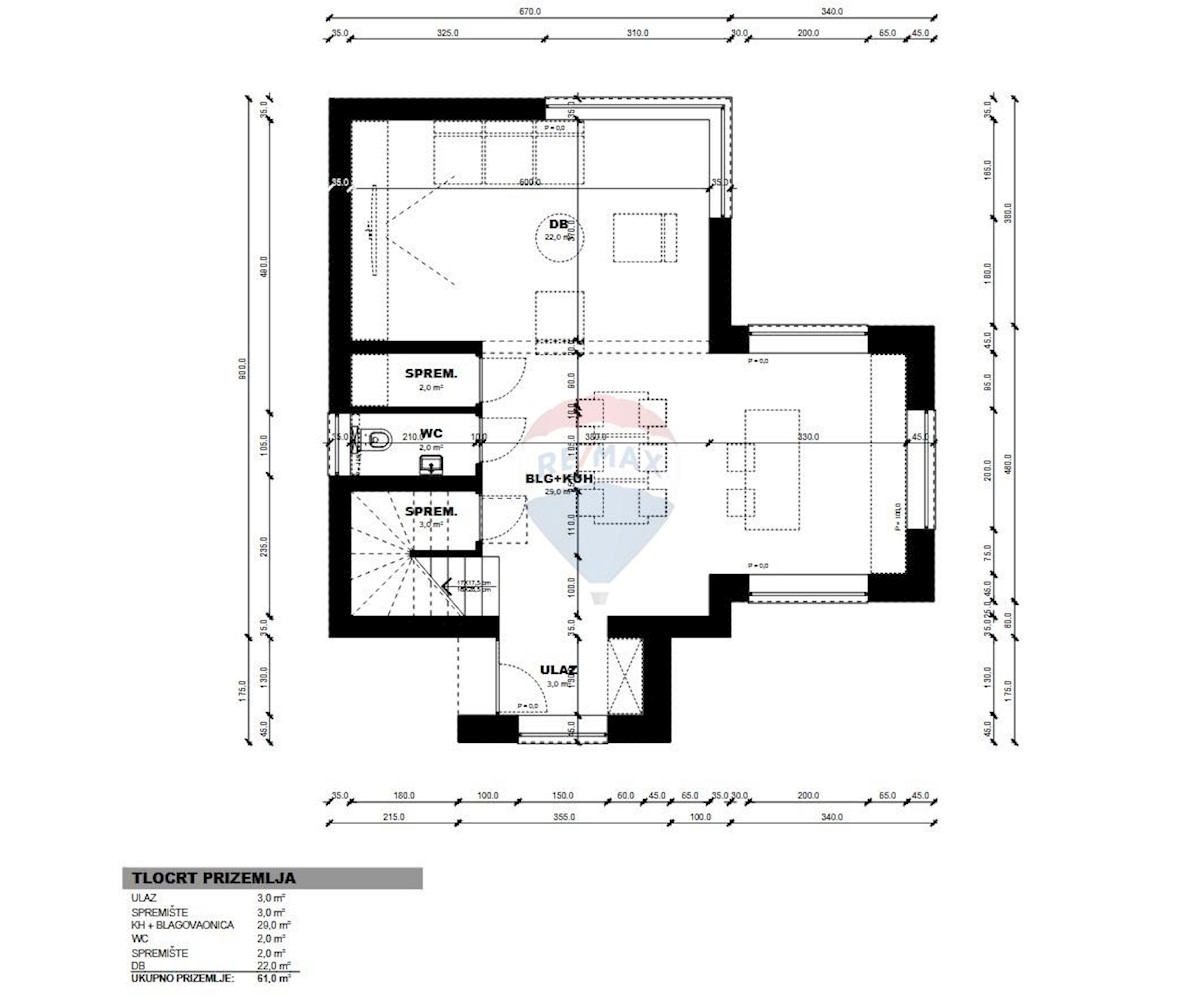 Casa Stranići kod Lovreča, Sveti Lovreč, 120m2