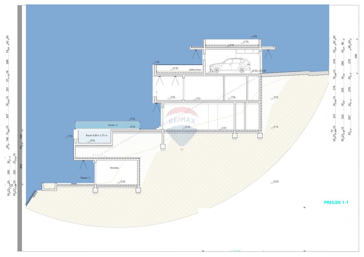 Terreno edificabile Ičići, Opatija - Okolica, 1.368m2