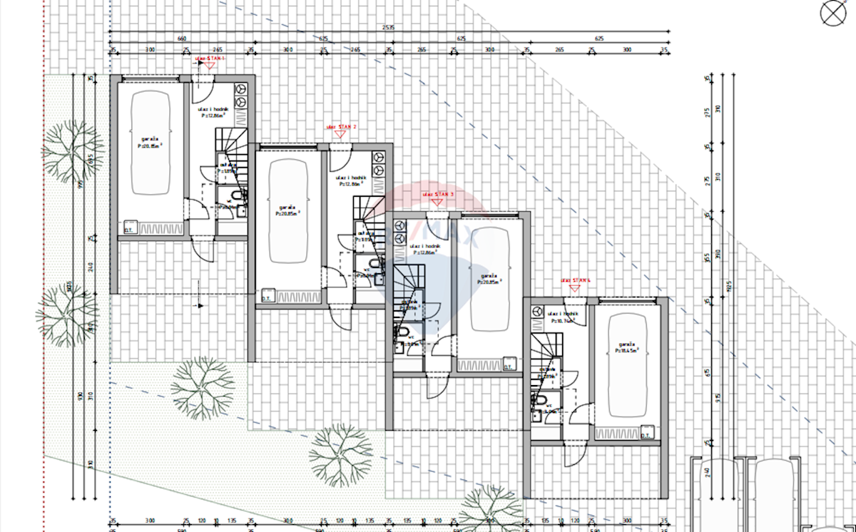 Terreno edificabile okolica Pule, Pula, 990m2