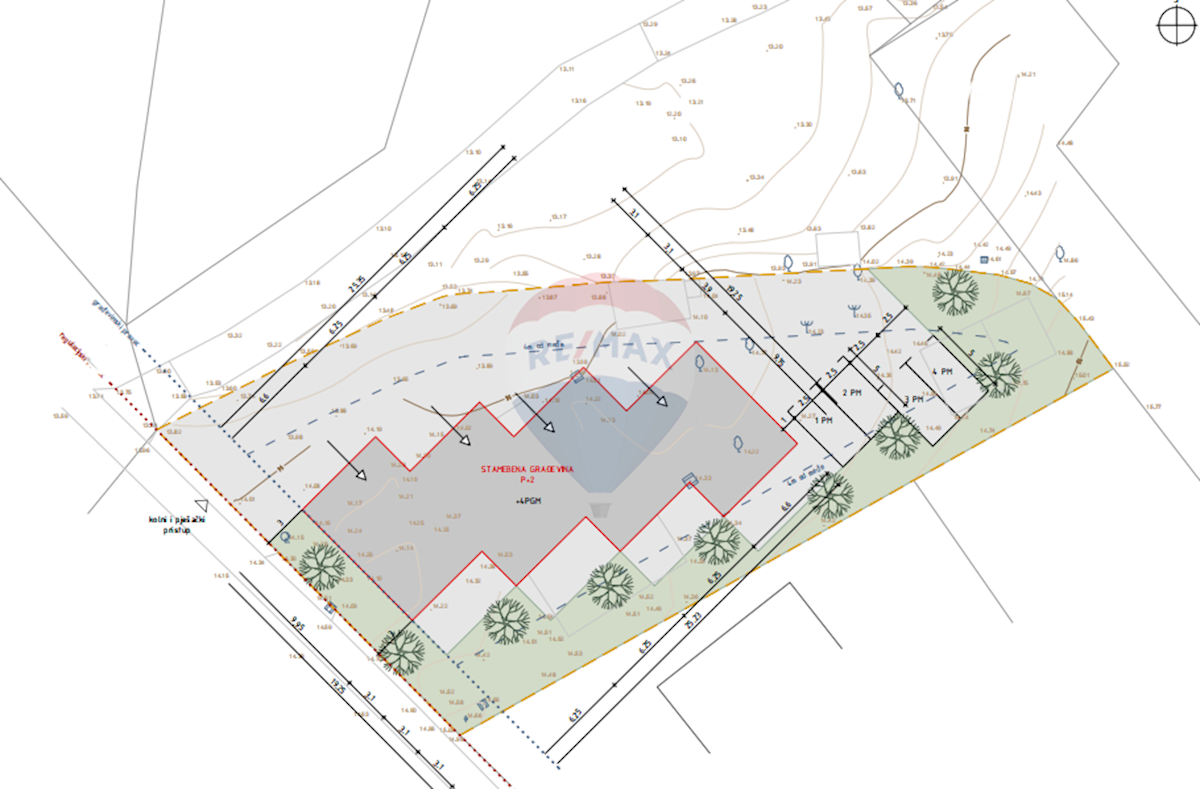 Terreno edificabile okolica Pule, Pula, 990m2