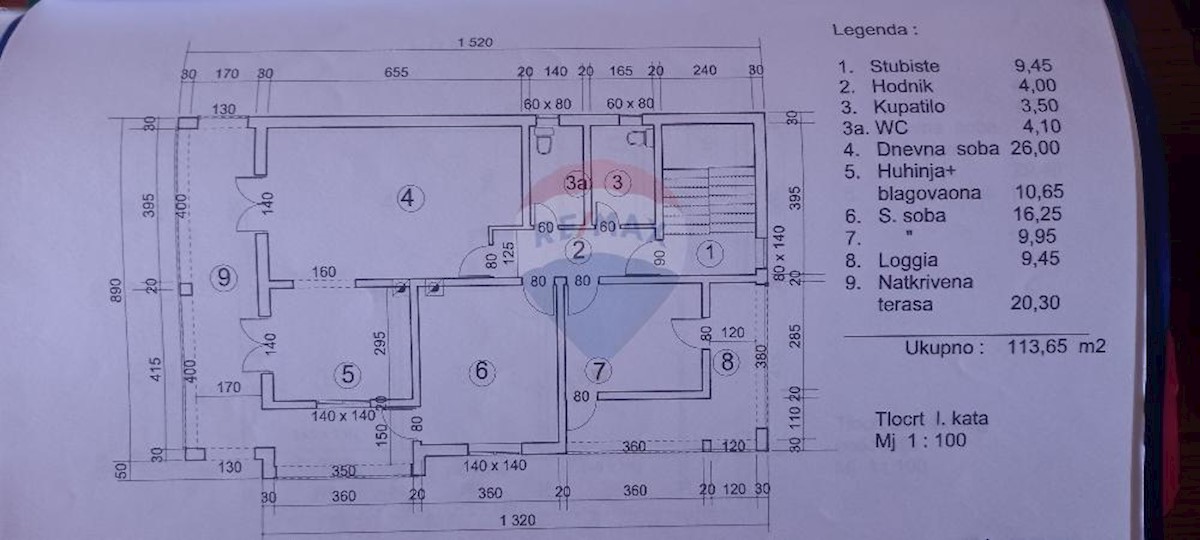 Appartamento Veruda, Pula, 104,20m2