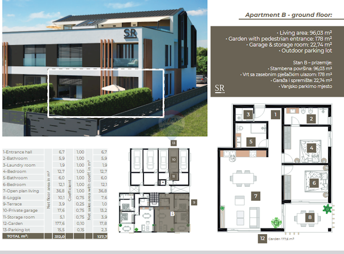 Appartamento Rovinj, 127,70m2