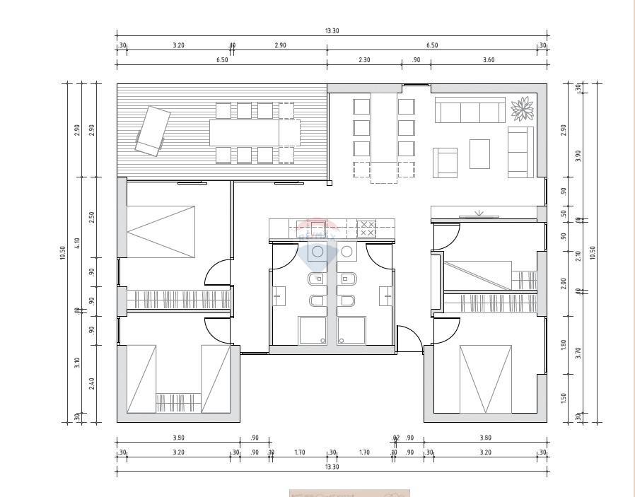 Appartamento Dajla, Novigrad, 110,95m2