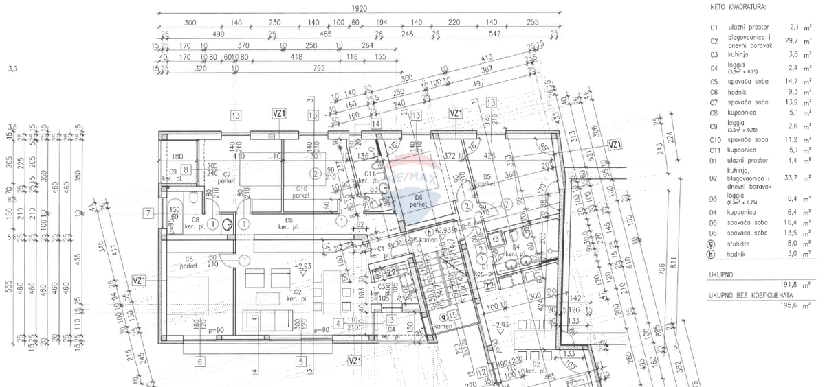 Appartamento Rovinj, 104,50m2