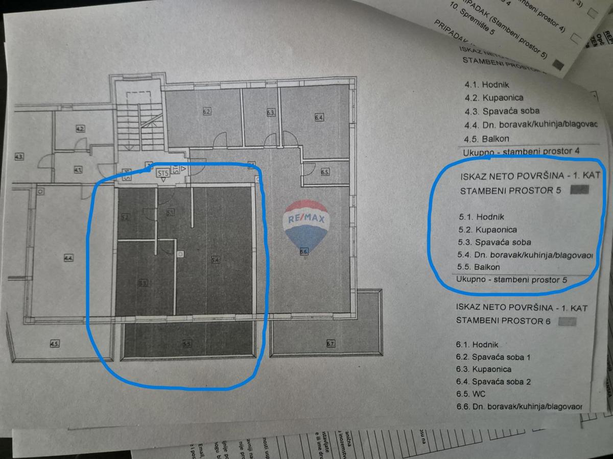 Appartamento Rešetari, Kastav, 58,70m2