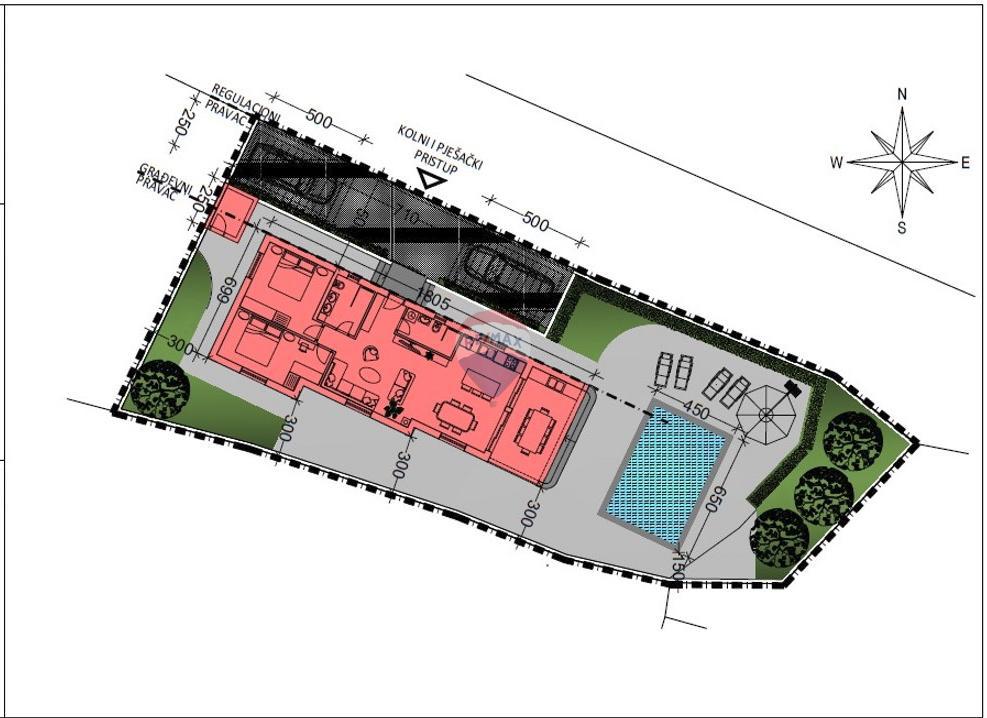 Istria, Peruški – Terreno edificabile vicino al mare e alle spiagge, 493 m2