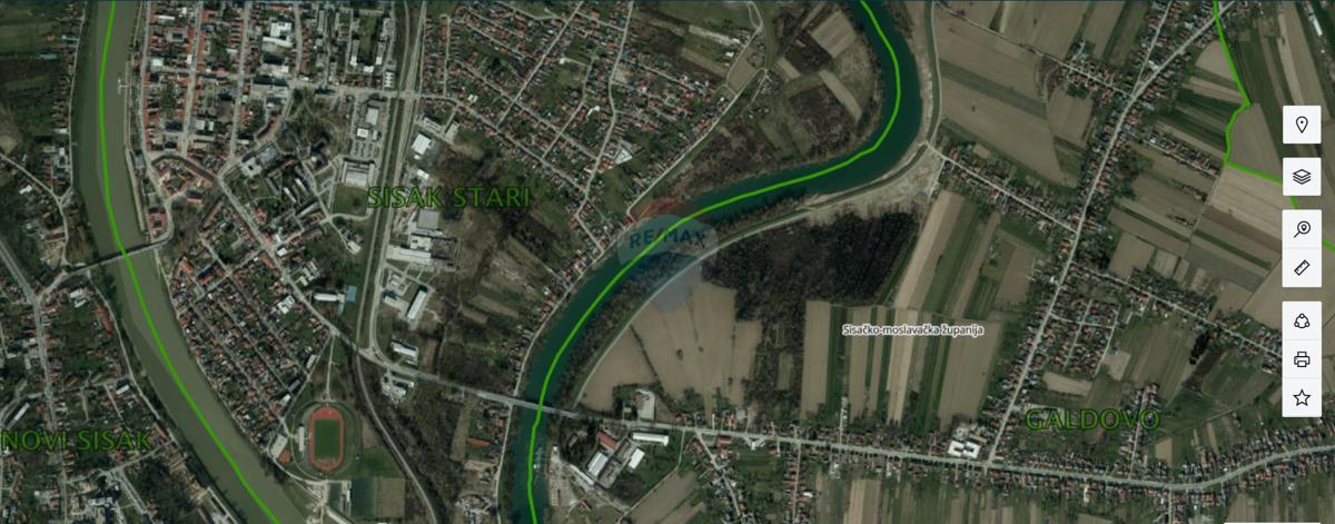 Terreno edificabile Galdovo, Sisak, 35.000m2