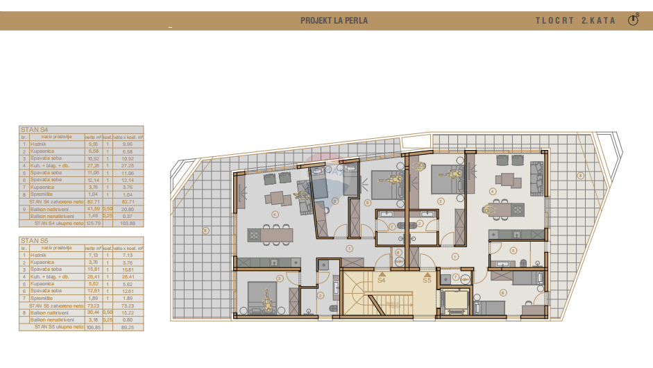Appartamento Rovinj, 107m2