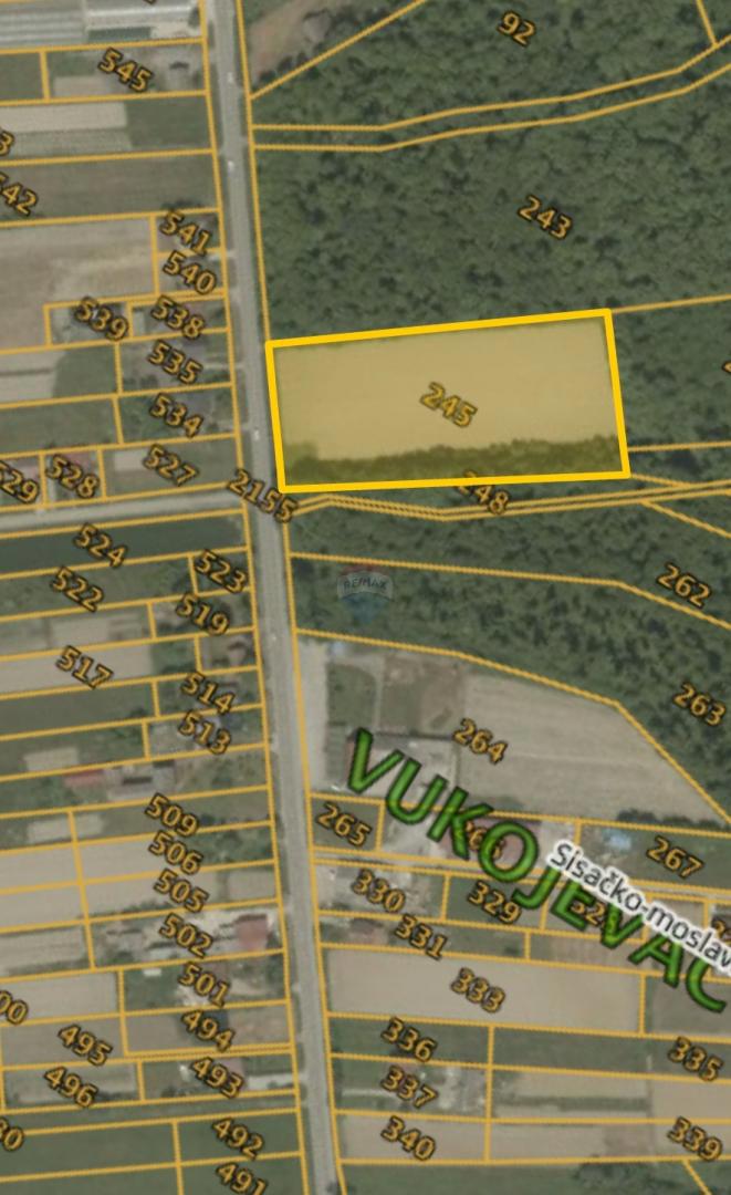 Terreno edificabile Donji Vukojevac, Lekenik, 21.282m2