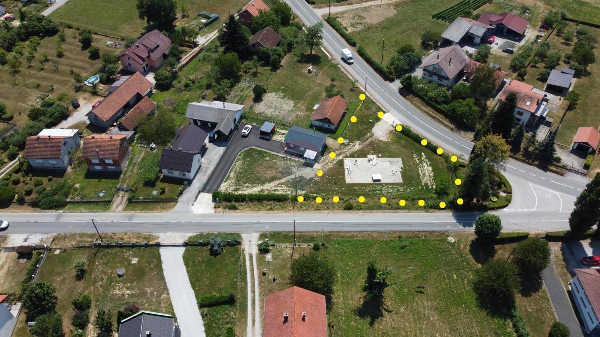 Terreno edificabile Krušljevo Selo, Oroslavje, 979m2