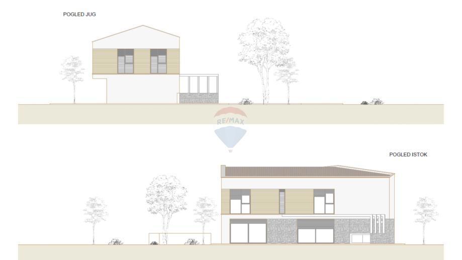ISTRIA, KRŠAN – Terreno Edificabile con Permesso di Costruzione