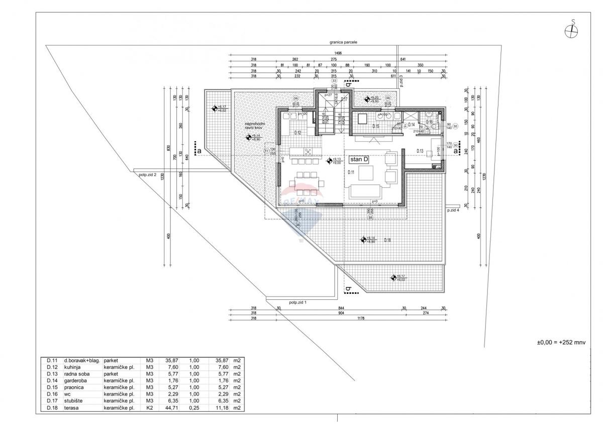 Zagabria, Črnomerec–Mikulići, edificio residenziale con due appartamenti duplex con tre camere e mezzo