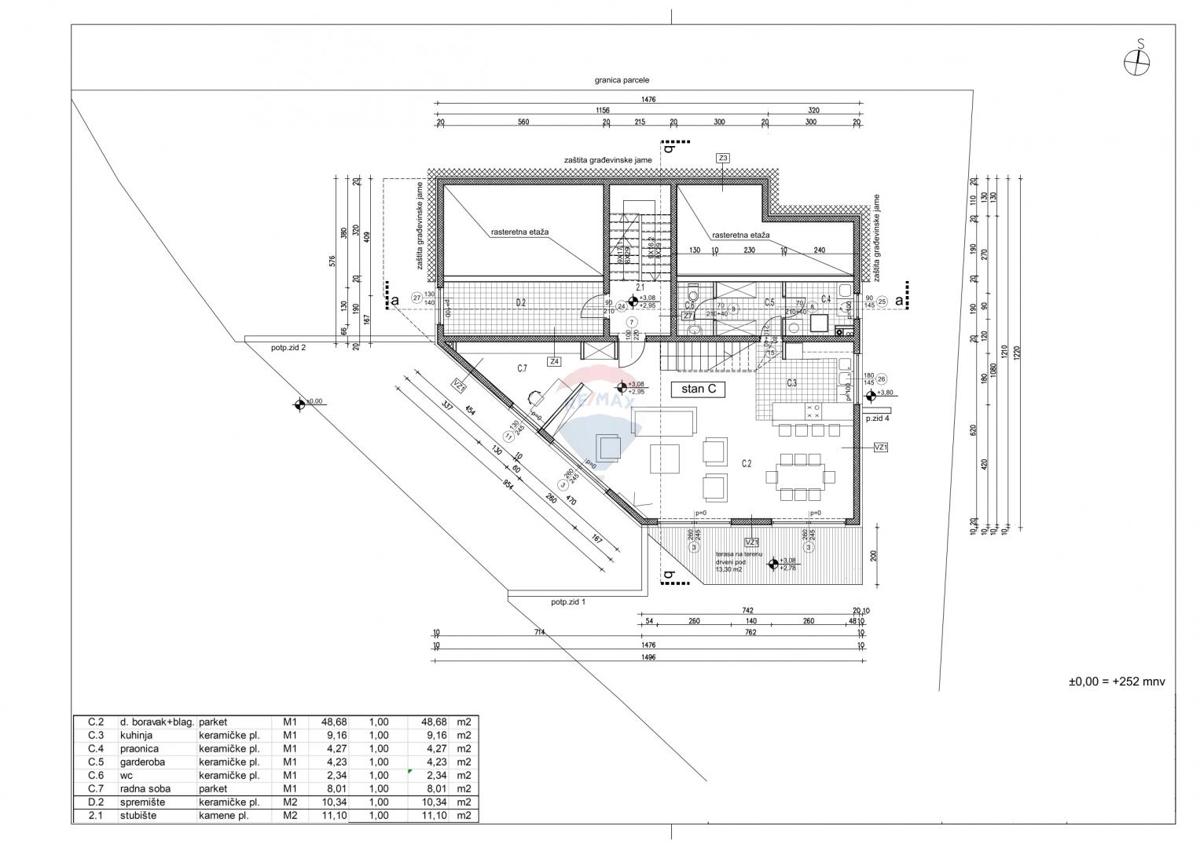 Zagabria, Črnomerec–Mikulići, edificio residenziale con due appartamenti duplex con tre camere e mezzo