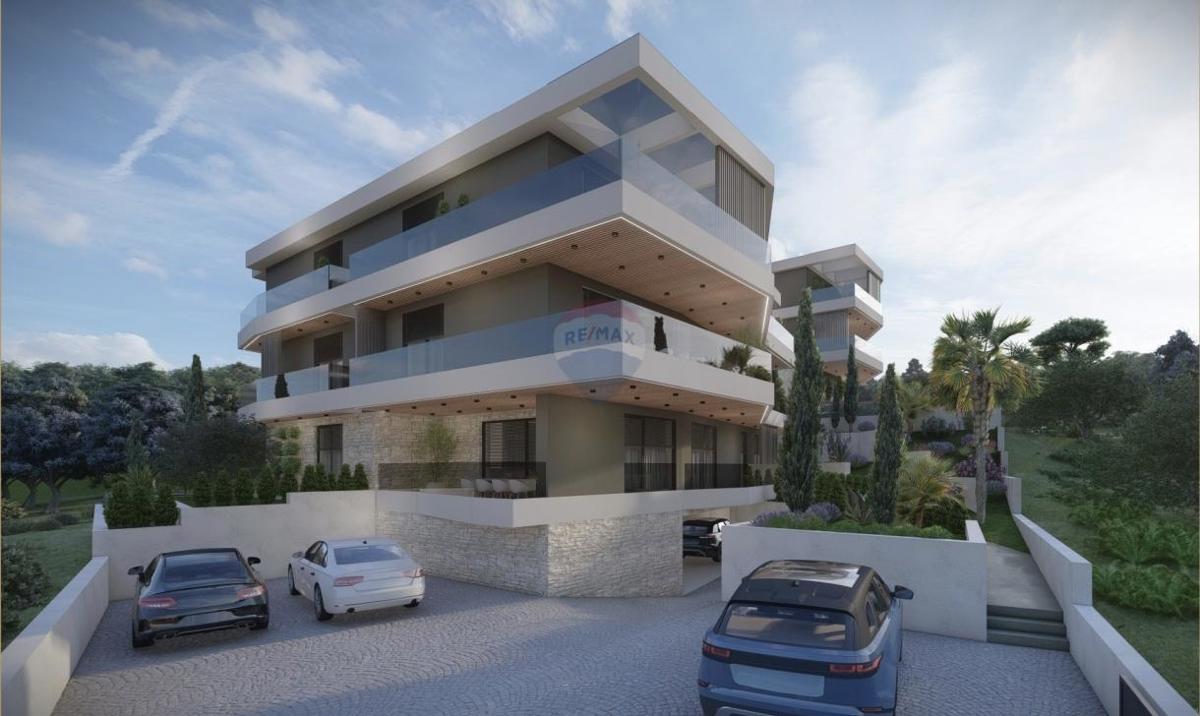 Istria, Pješčana Uvala – appartamento trilocale, vista mare, nuova costruzione di lusso