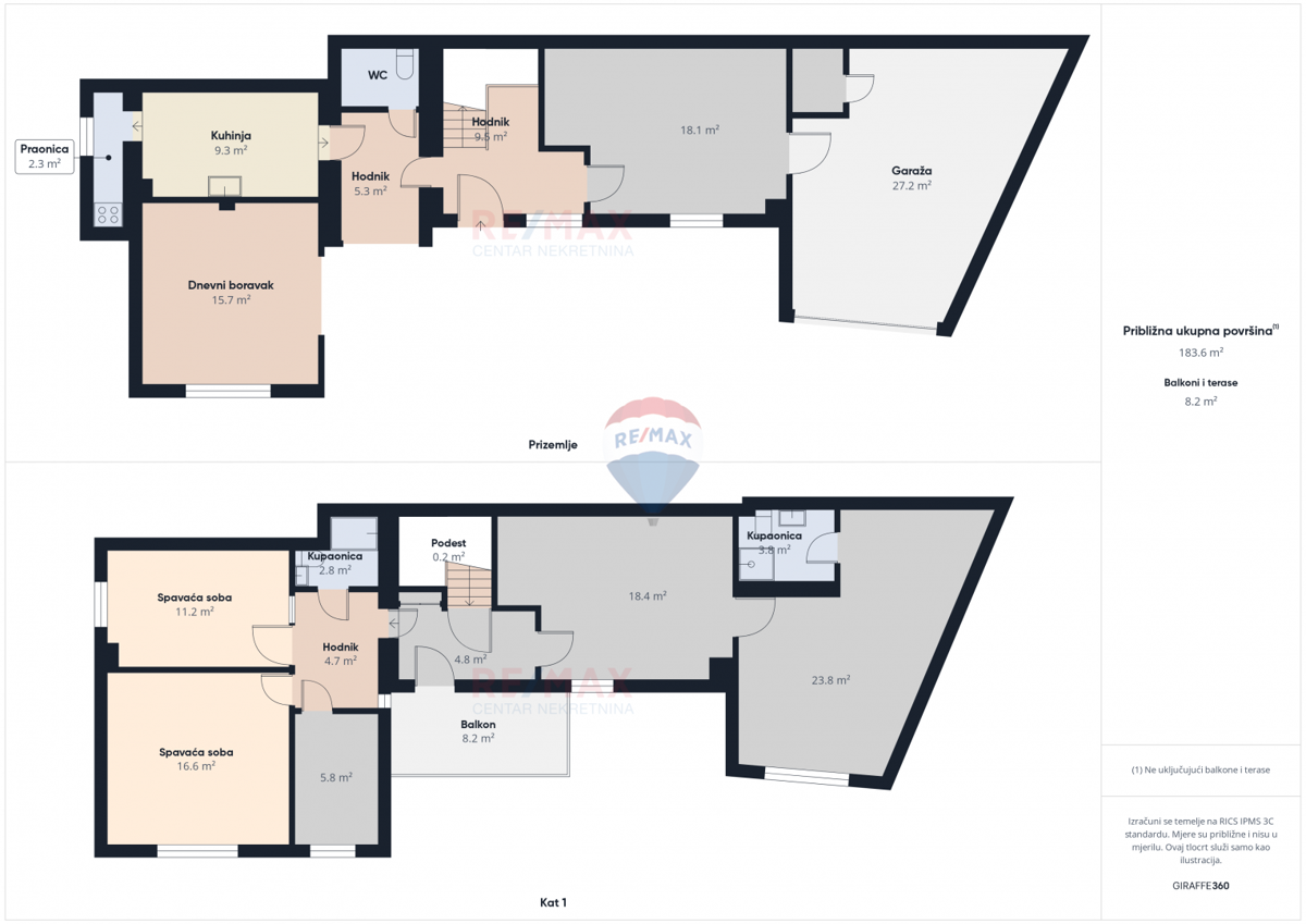 Casa Kustošija, Črnomerec, 183m2