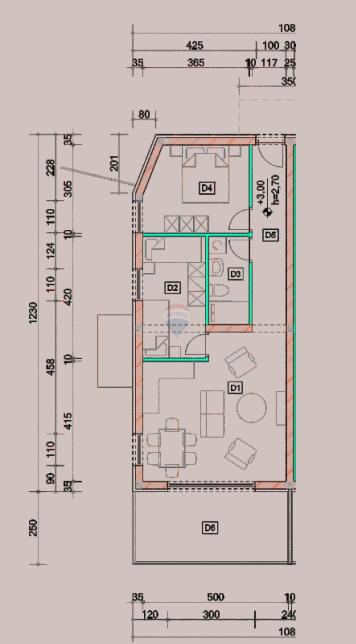 Appartamento Omišalj, 67m2