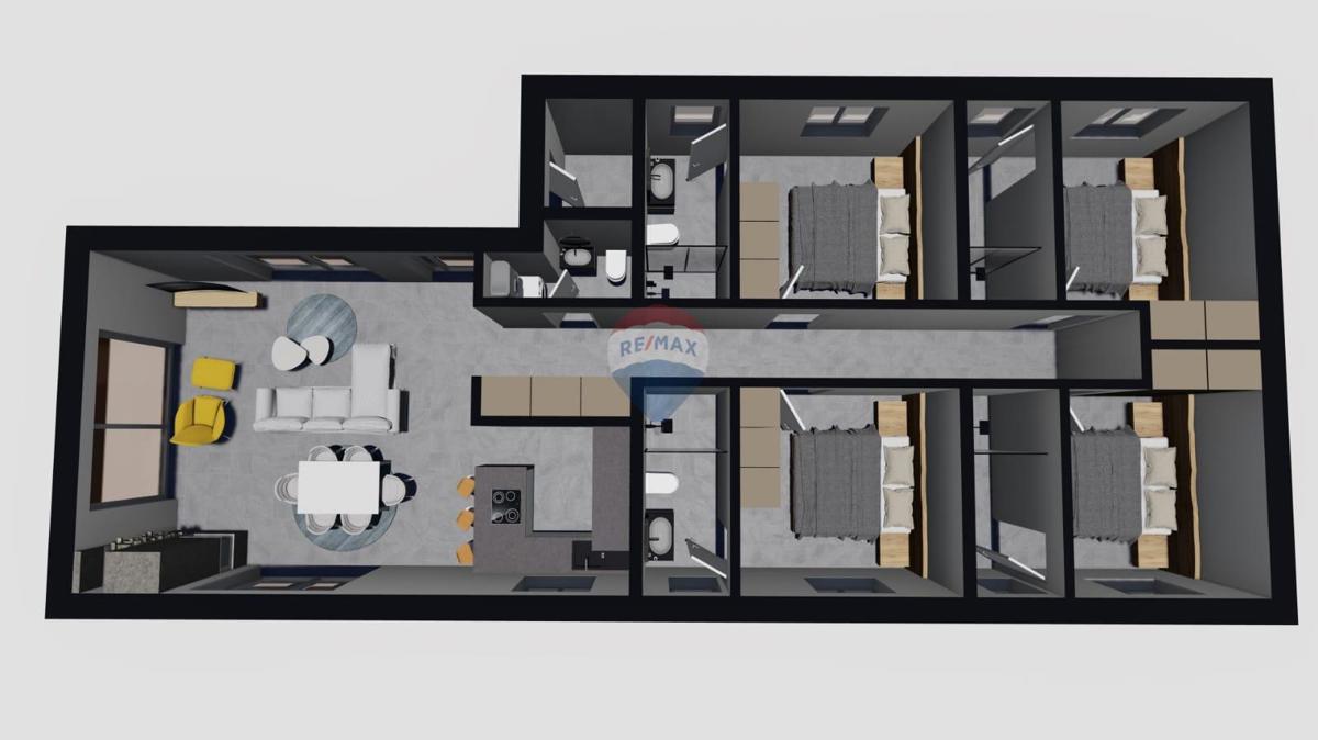 Istria, Kršan – casa 135 m² con piscina e 4 camere da letto