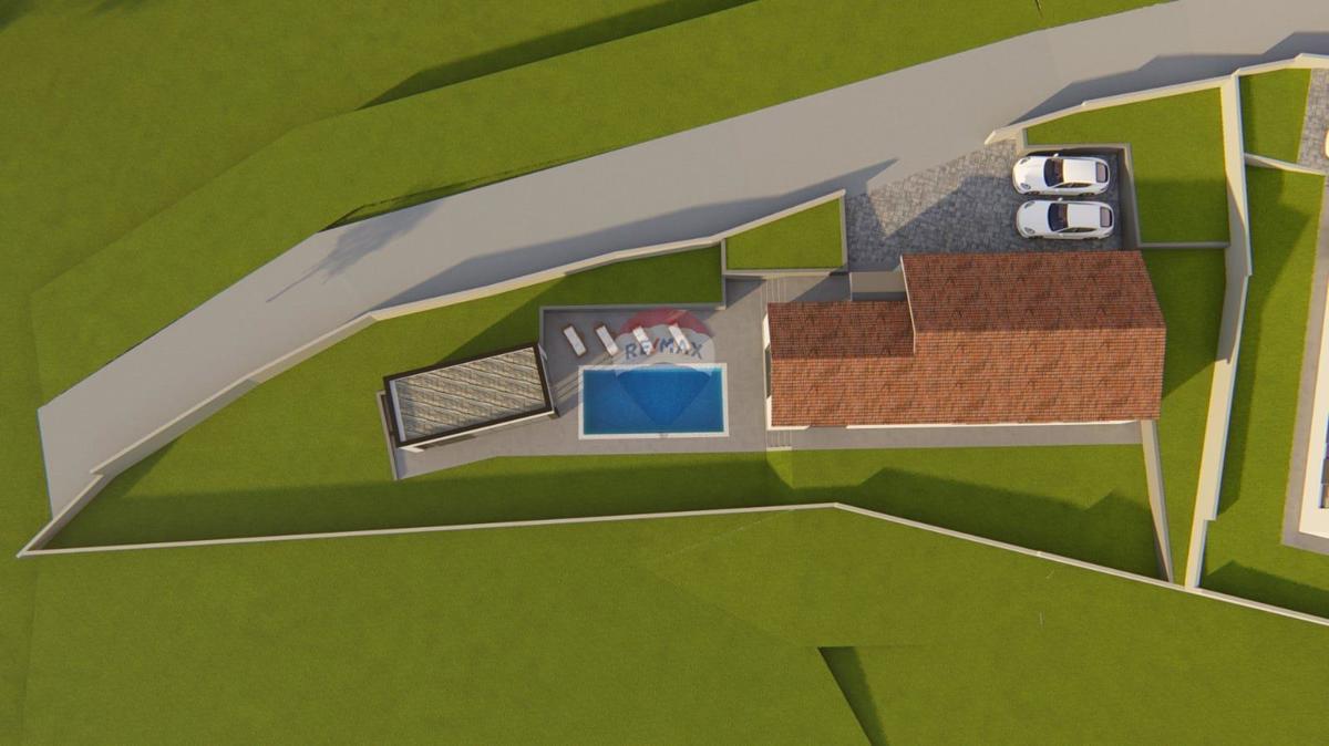 Istria, Kršan – casa 135 m² con piscina e 4 camere da letto